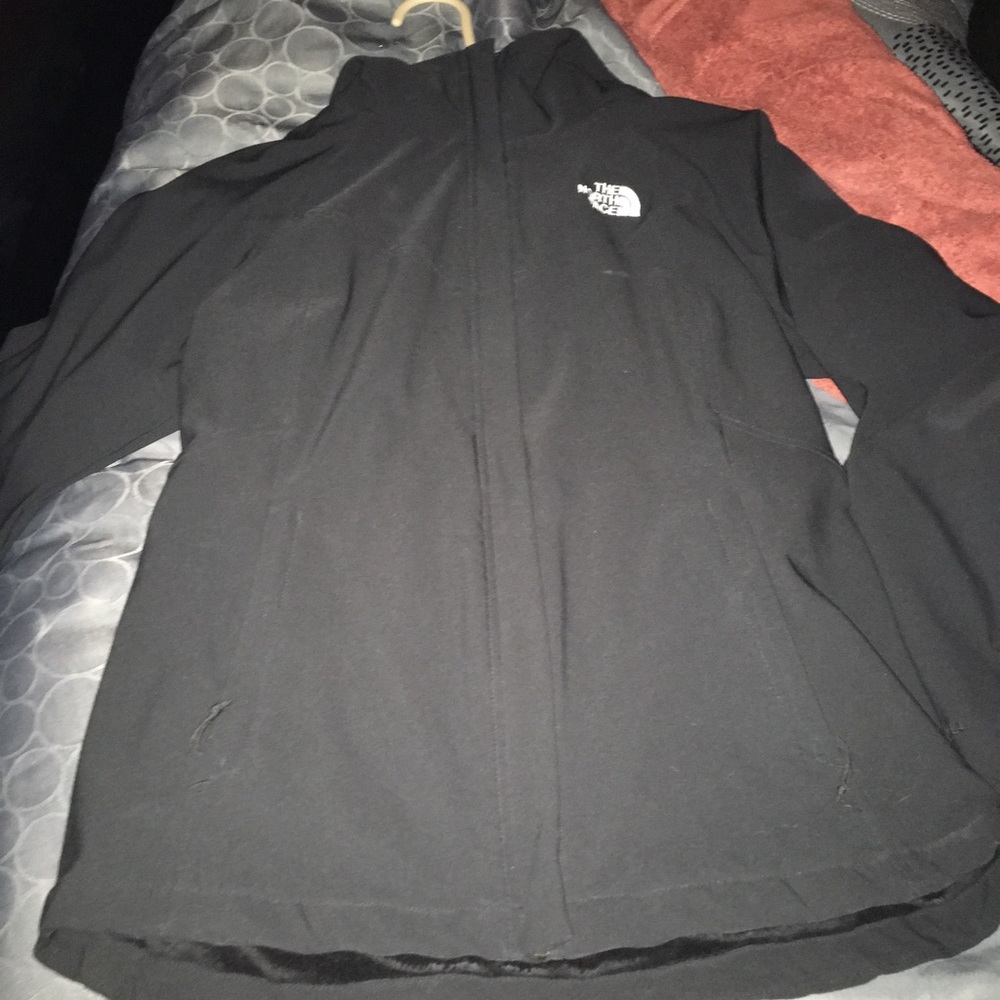North face zip up jacket